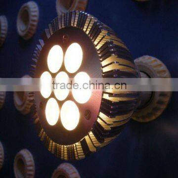 high brghtness and fashion design 7w LED par lights with CCC CE