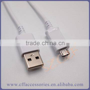 Genuine Quality 1.5M White Data Sync Original for Samsung USB Cable