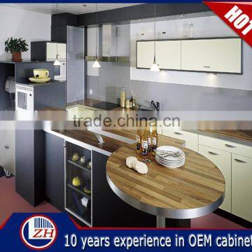 Factory Direct Multi-color UV High Gloss Ready Made Kitchen Cabinets