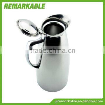 ZFH-0008 Characteristic European and American Style Duck Tongue Type Double-deck Stainless Steel Kettle photo-2