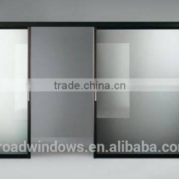 High quality Aluminum hinged door with frosted glass , side hinged doors from Broad China