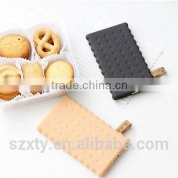 2015 rechargeable ultra thin 4000mah cookie power bank for us market