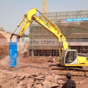 6to9 Ton mini excavator used hydraulic rock hammerbreaker