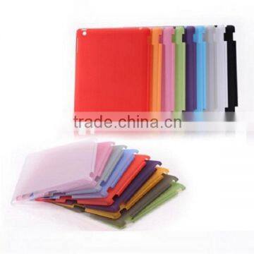 Transparent smart case cover mate for ipad 2, 3, 4 back side cover case