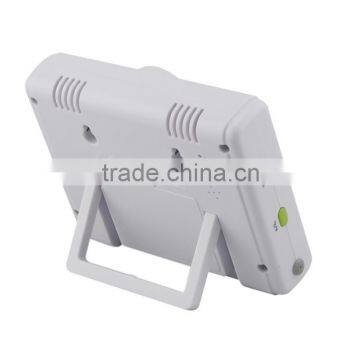 LCD Screen Precision Thermometer Hygrometer Thermometer Hygrometer Clock photo-2