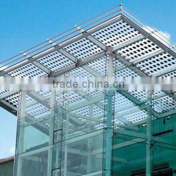 BIPV Roofing Solar Panel /10%---50%Transparent Solar Panel