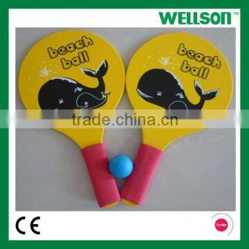 Hot sales wooden beach racket