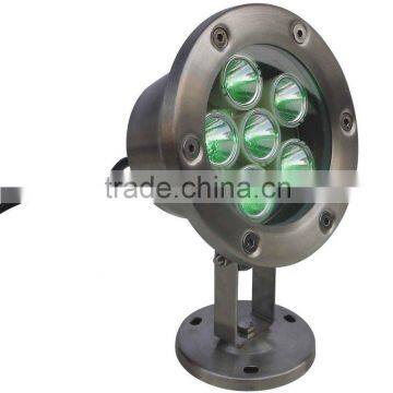 Outdoor 12V/24V led underwater pool lights 6W IP67