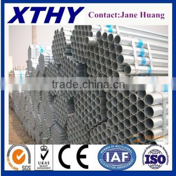 ASTM A53 hot dip Galvanized steel pipe/BS, JIS, GB, DIN Hot Dipped Galvanized Steel Pipes