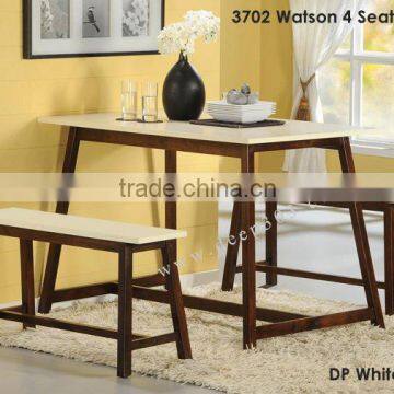 Furniture,dining set,chair,table(Watson 4 Seaters Bench Set)