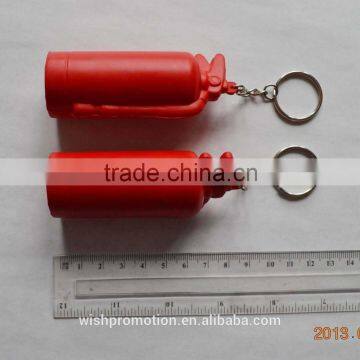 fire extinguisher stress toy with keychain