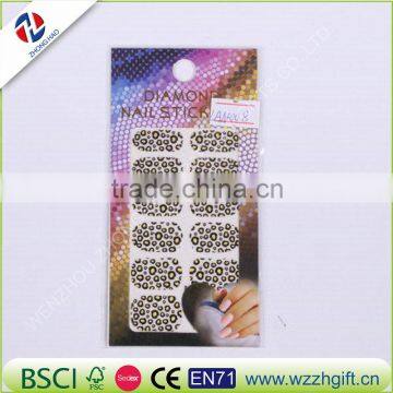 3D Diamond Nail Arts Sticker Waterproof Nail Decal Art Sticker Gel Polish Manicure Foils Beauty Makeup