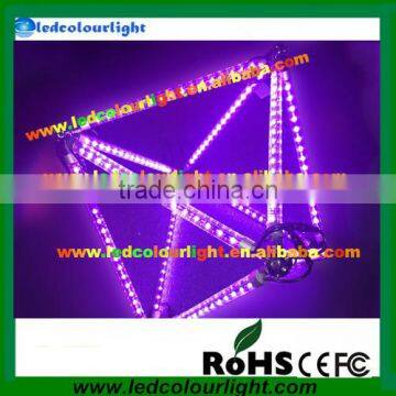 12v waterproof Club led digital DMX 3D meteor tube highest quality
