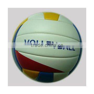 Machine stitched volleyball