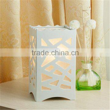 Cut Out Wood Led Night Light , Carved Wooden Cordless Led Table Lamps photo-2