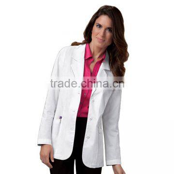 Hospital Medical Lab Coats for Doctor/dentist/pharmacist Uniforms White Unisex Lab Coat