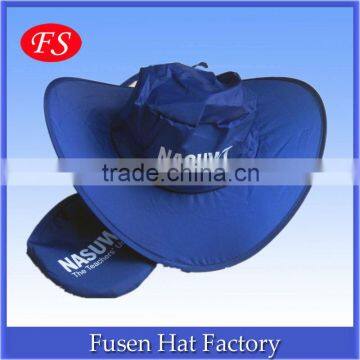 100% Polyester folding hat