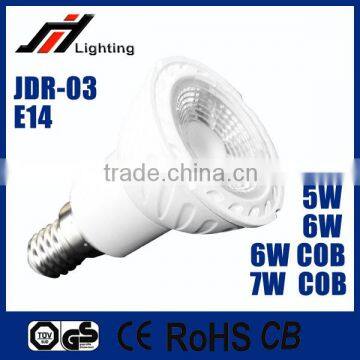 2016 Hot Sale JDR COB 5w 6w 7W 85-265V Led Light Bulb