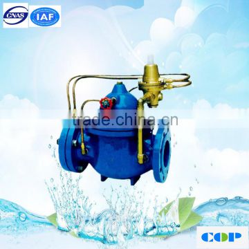 CF8M/ductile iron/WCB water pump flow control valve