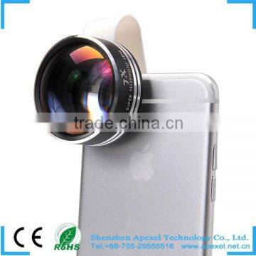 Universal clip 7X zoom telephoto lens for iphone6/6plus/ samsung note4