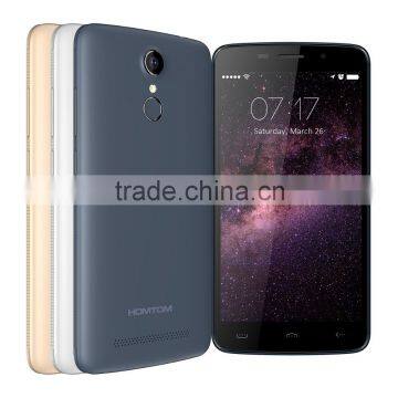 5.5inch Android 6.0 MT6737 Quad core HOMTOM HT17 mobile phone with fingerprint