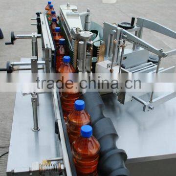 Bottle glue paper labeling machine