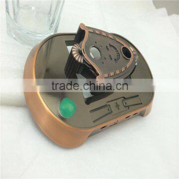 Plastic injection mold making red bronze plating brass plating Hotel furniture doors