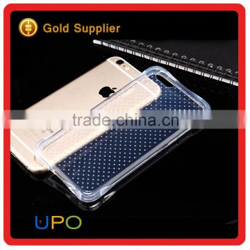 [UPO] Unique Shockproof Slim Crystal Transparent TPU Back Cover Phone Case for iPhone 6