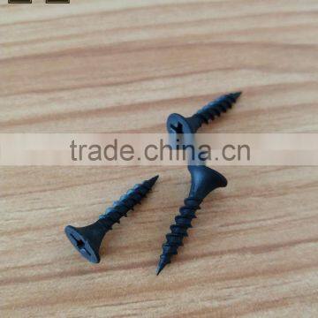 black/grey/white fine thread plasterboard screw for drywall