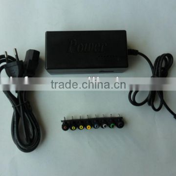 96W universal notebook adapter with 8 tips