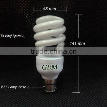 B22 18W CFL Lamp//Economic Light Spiral