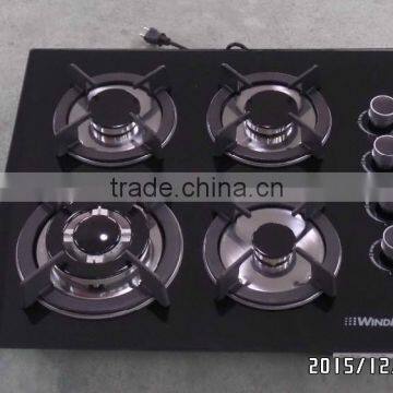 Kitchen Stove Glass 4 Burners Built-in Gas Stove photo-3