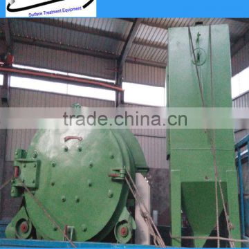 drum type shot blasting machine for surface washing