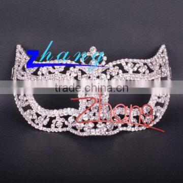 Beauty rhinestone party bridal mask