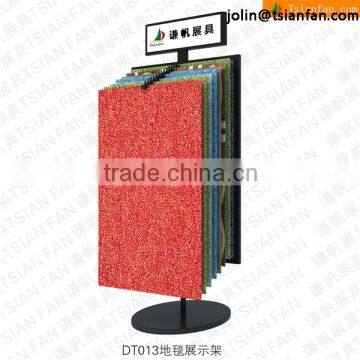 DT013 Supermarket showroom metal carpet rug rack / Carpet rack