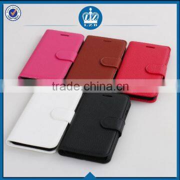 LZB High Quality Made In China Leather Flip Cover For Wiko Stairway