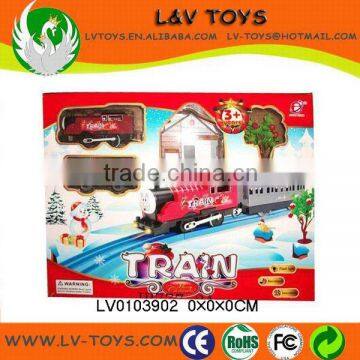 Christmas battery operated Railway Train Toys