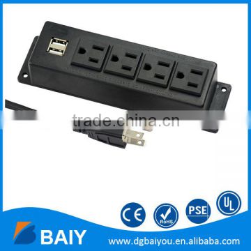 Best selling 3 meter plug wire socket desktop socket for home furniture