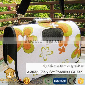 Foldable Breathable Pet Travel Bag With High Quality printing