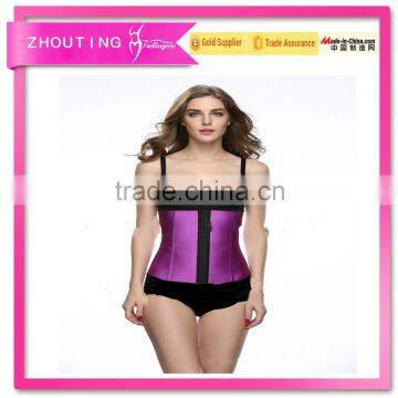 5 color optional steel framework of corsets to protect the waist fat burn three-layer composite bellyband corset