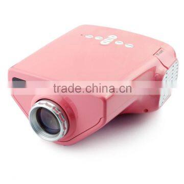 E03 Projector Mini Multimedia LCD Image System Mini Home LED Projector with HDMI / USB / VGA / Micro SD / TV Port