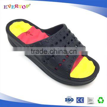 Lady high heel platform black slipper eva flip flip slipper