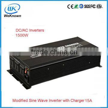 1500W Modified Sine Wave Inverter with Charger 15A