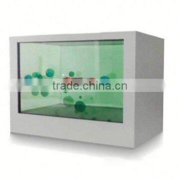 32 inch transparent lcd display with high quality touch panel