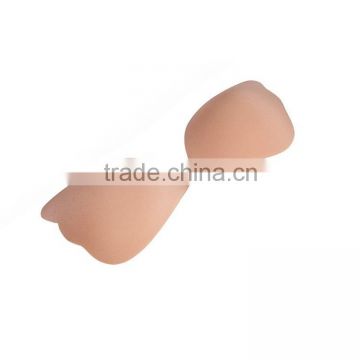 2014 hot fabric sexy exposed breast form invisible cloth bra