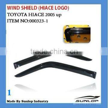 toyota hiace parts #000323/000323-1 hiace wind shield for toyoa hiace 2005 up with hiace logo