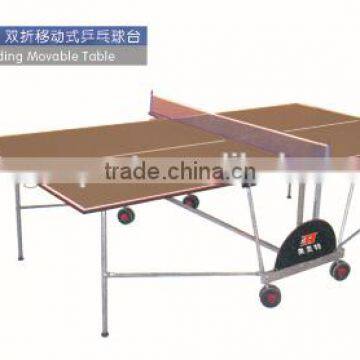 New creative folding ping-pong table/portable ping- pong table