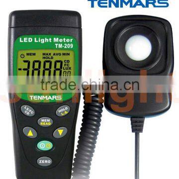 TM-209 LUX/FC LED Light Meter