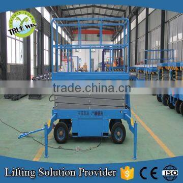 Autumn promotion 6m height mobile Hydraulic arm raising scissor lift