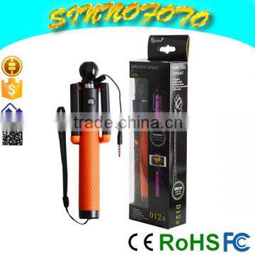 SINNOFOTO ZK-716 hot selling compatible cable take pole selfie stick